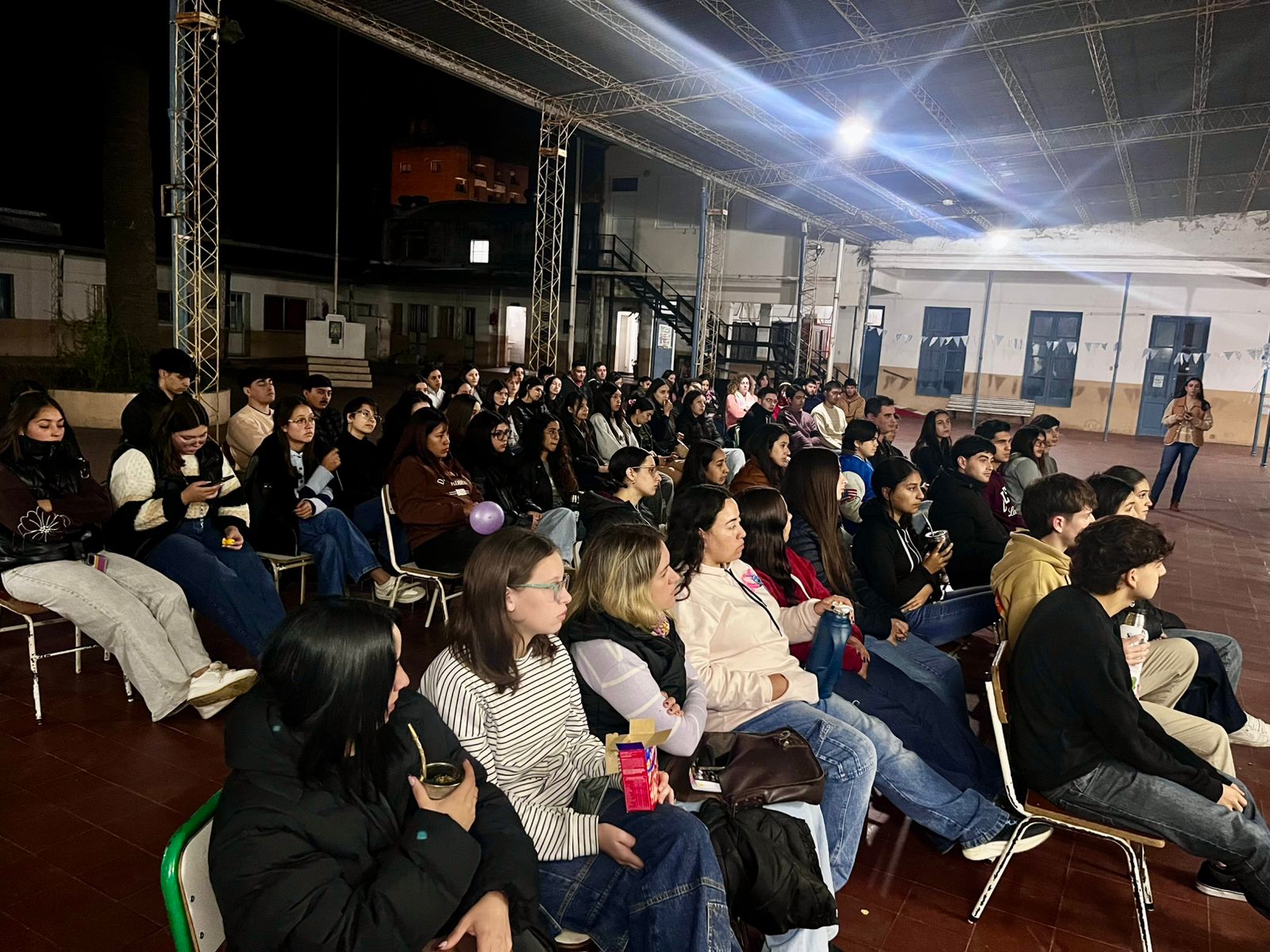 La Paz fue sede de una charla de concientización en el marco de Ni Una Menos